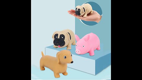 Mini Stress Relief Squishy Animal Toy, Alleviate Tension, Anxiety and Improve Focus, for Kids&Adults