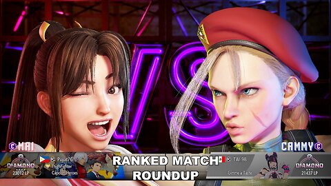Kuya Kalbo SF6 Ranked Match Roundup. Mai Diamond [Hori Fight Stick]