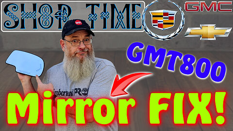 How to Replace a GMT800 Passenger Side Mirror 1999–2006 GM Trucks & SUVs DIY Guide - Easy fix!