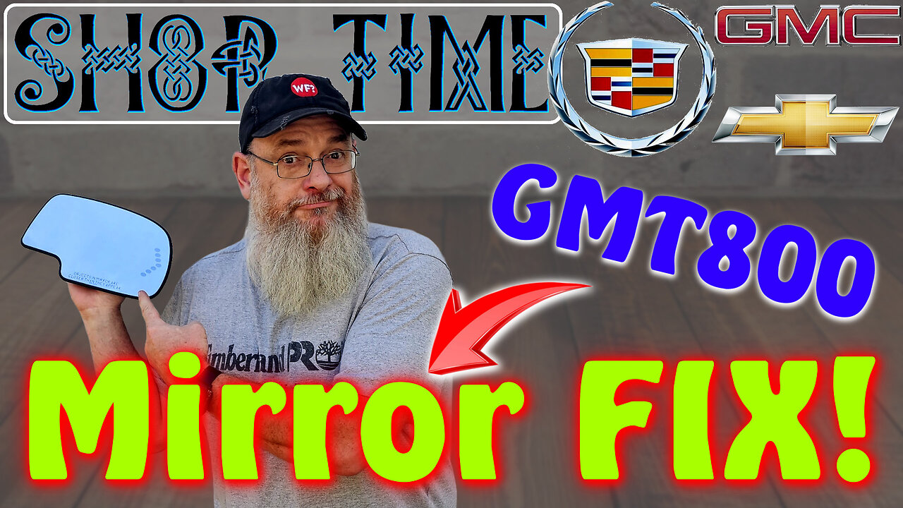 How to Replace a GMT800 Passenger Side Mirror 1999–2006 GM Trucks & SUVs DIY Guide - Easy fix!