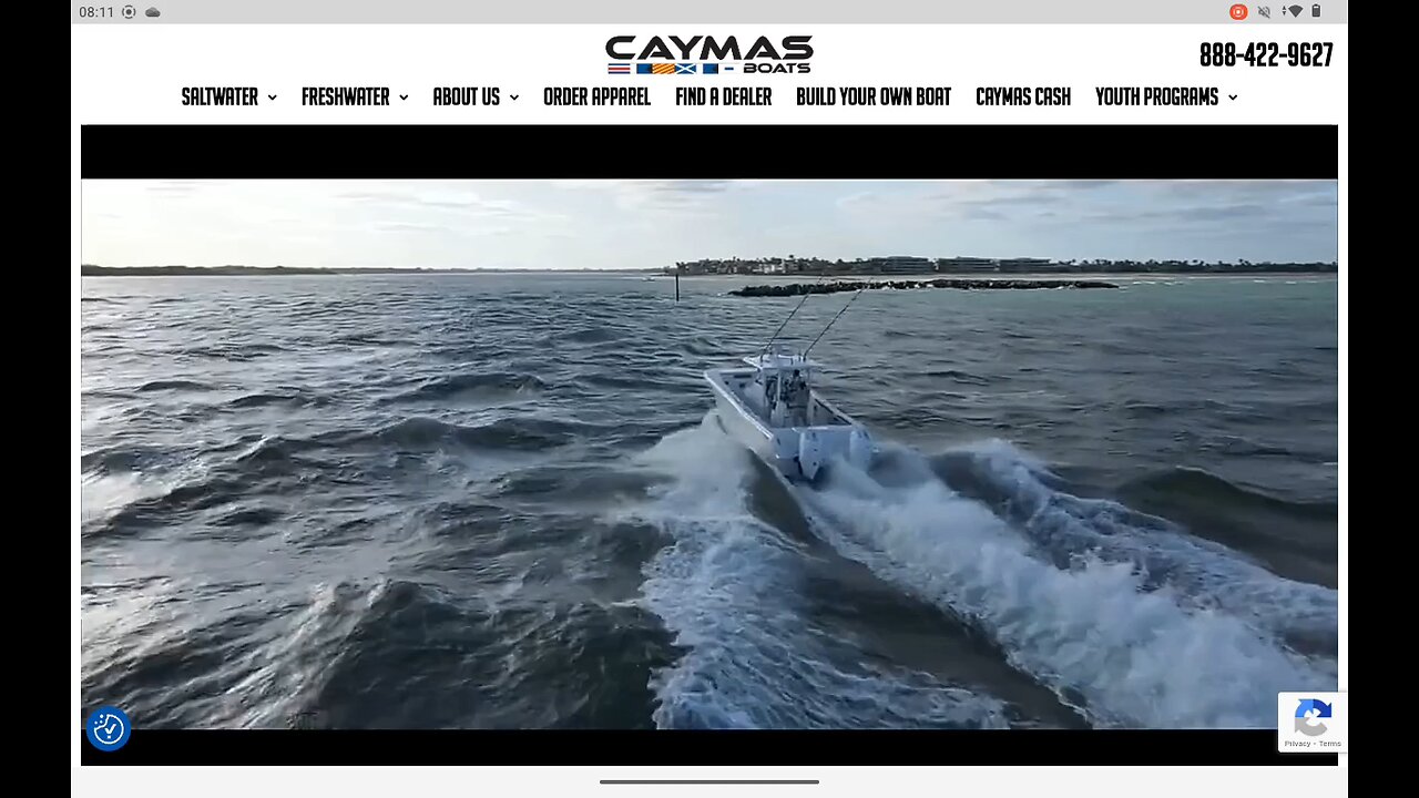 Caymas 34 CT™ Fishing Boat Tour - Website 3D CGI