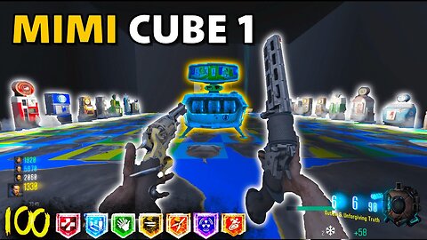 Beating The Mimi Cube 1 Challenge Map [BO3 Zombies]