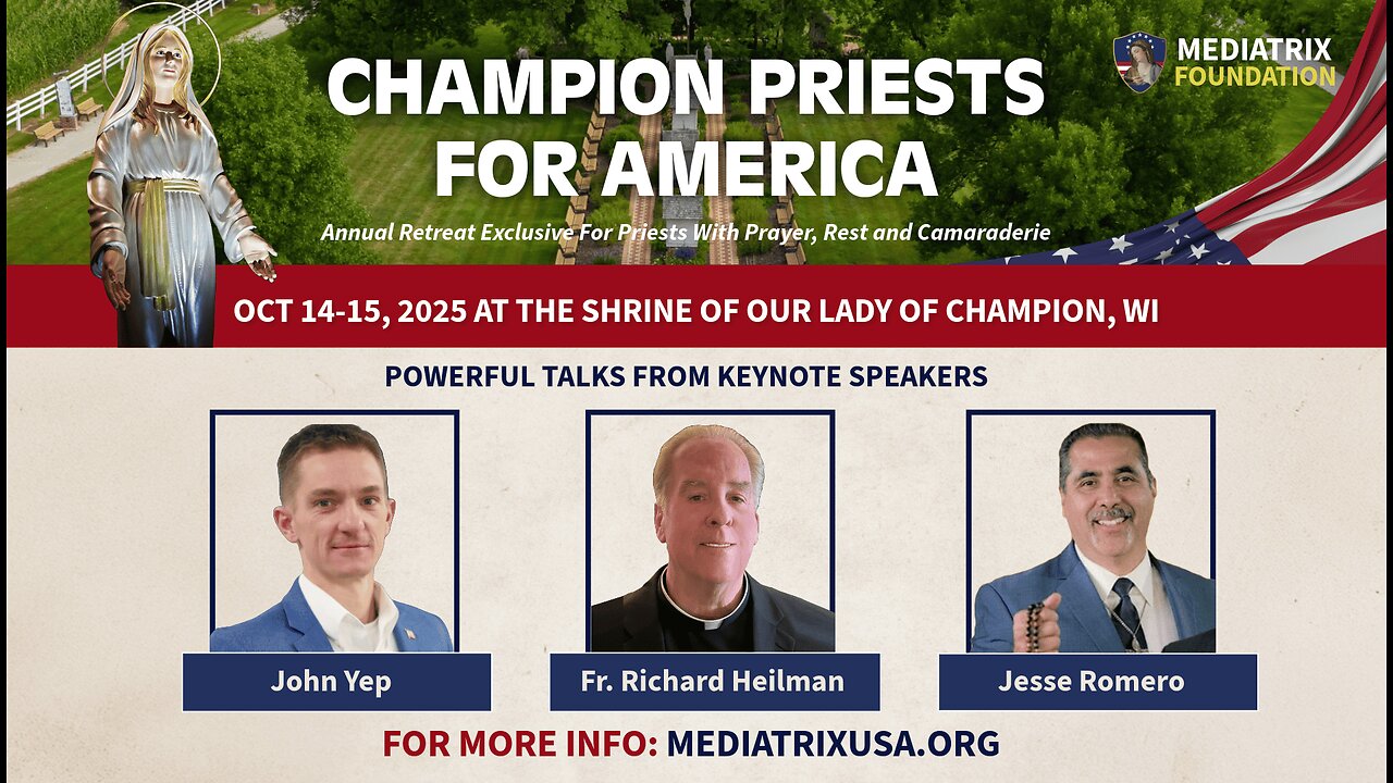 Champion Priest for America Retreat - Calling All Priests!