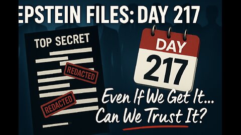 Epstein Files Drop Day 187: Can We Even Trust What They Give Us? 7-26-2025