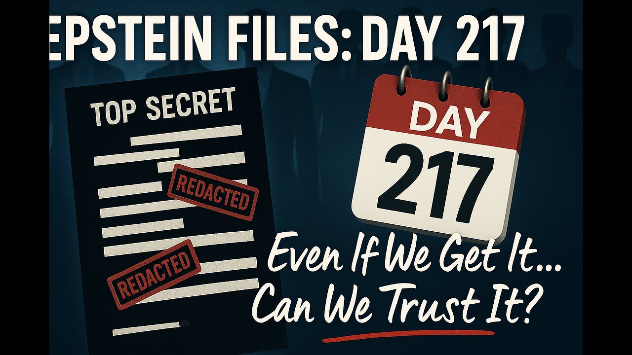 Epstein Files Drop Day 187: Can We Even Trust What They Give Us? 7-26-2025