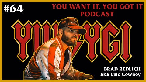 #64 The Emo Cowboy Brad Redlich