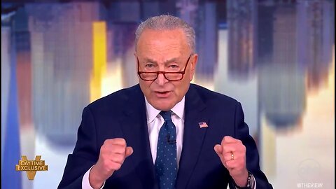 Sunny Hostin Claims Chuck Schumer "Caved" On Funding Bill