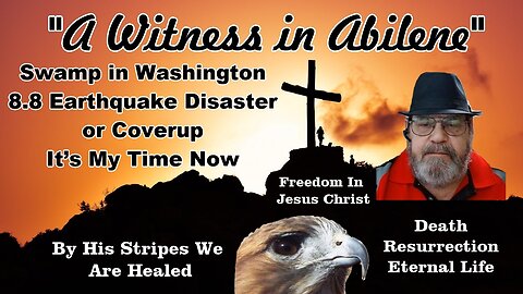 Swamp in Washington 8.8 Earthquake Disaster or Coverup It’s My Time Now
