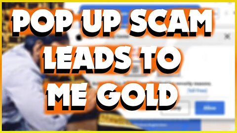 Apple Pop Up On My Computer Leads To Some Problems With My Gold