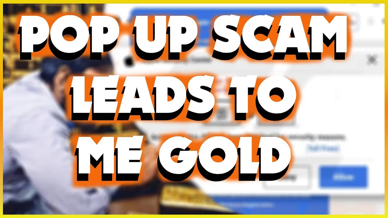 Apple Pop Up On My Computer Leads To Some Problems With My Gold