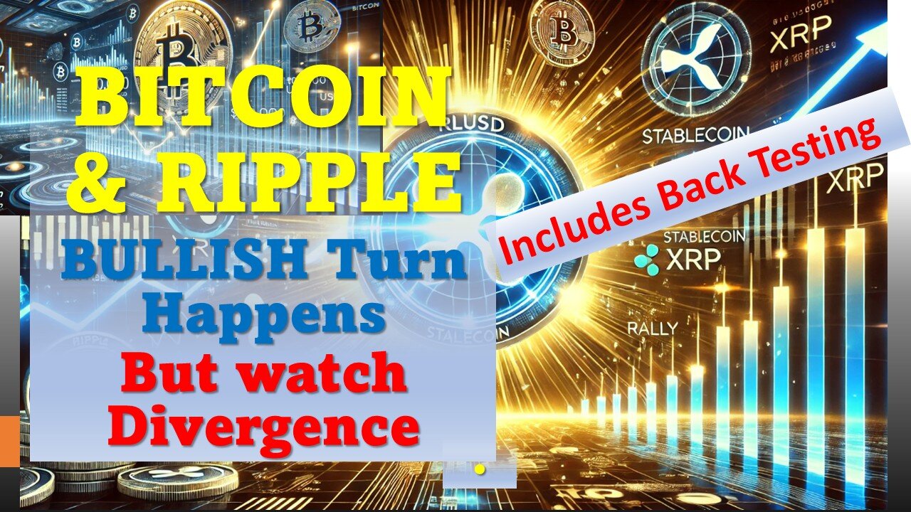 BITCOIN & Ripple BULLISH Turn Happens BUT watch Divergence
