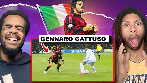 Americans React to Gennaro Gattuso Highlights!
