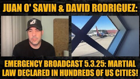 Juan O' Savin & David Rodriguez- Emergency Broadcast 5.3.25