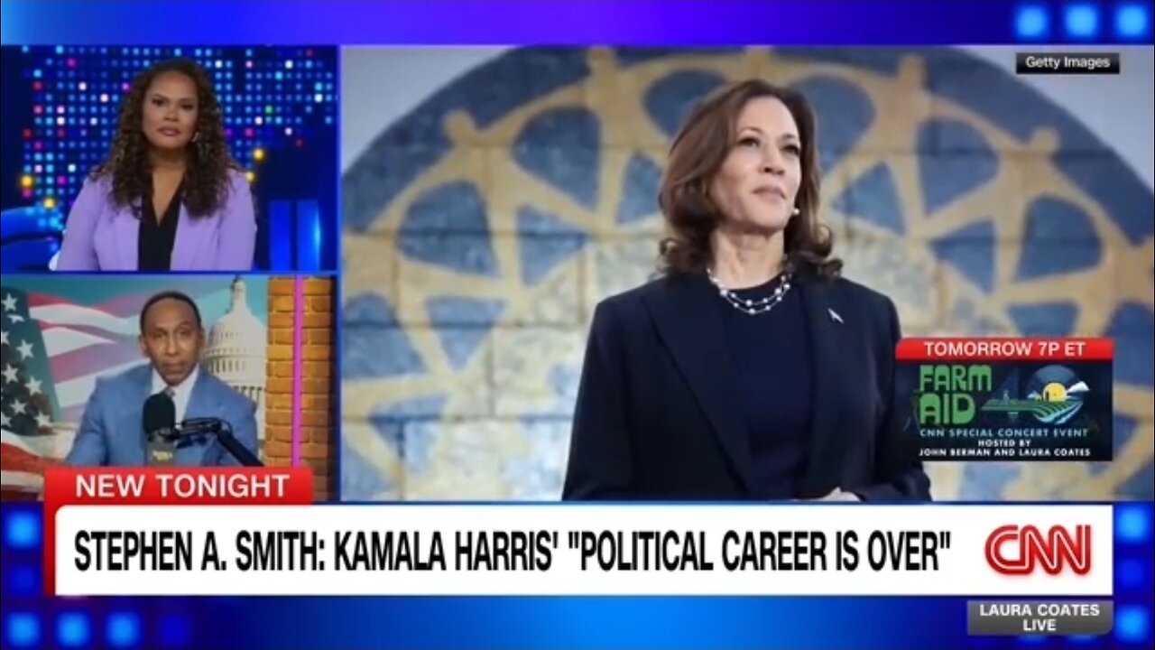 Stephen A Smith: Kamala's Political Career Is Over
