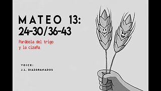 Mateo 13:24-30 / 36-43 / Parábola del trigo y la cizaña