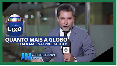 LÁ VEM A GLOBO LIXO QUERENDO DIFAMAR O DONALD TRUMP