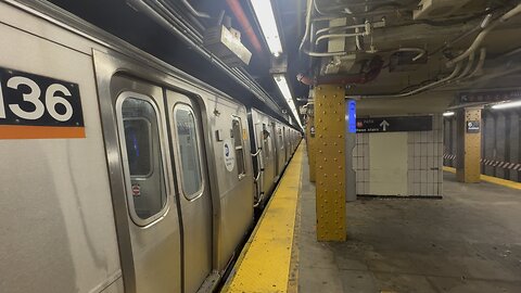 MTA NYC Transit Canarsie Rockaway Parkway Bound R143 (L) Train @ 6th Avenue
