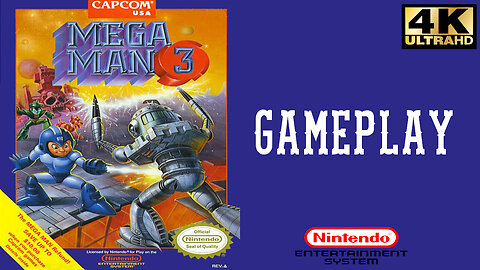 Mega Man 3 - Nintendo - Gameplay