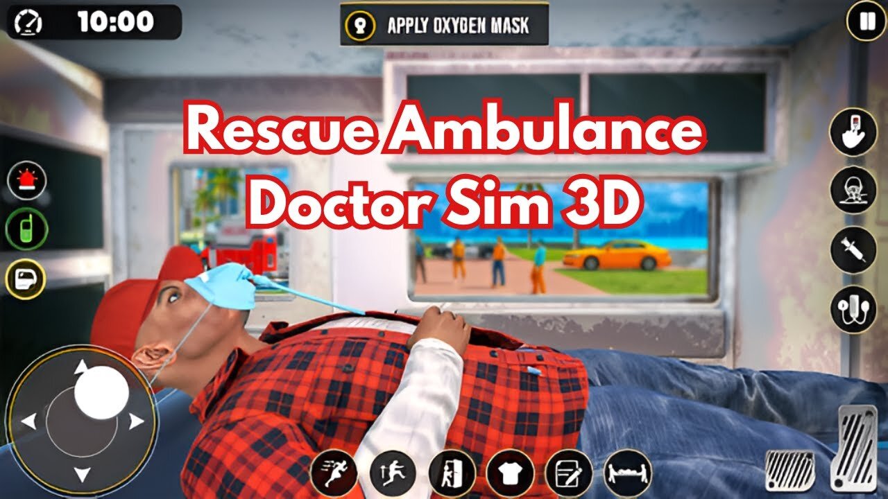 Rescue Ambulance Doctor Sim 3D Android Gameplay