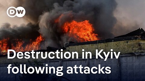Russia launches some of the biggest air attacks on Kyiv since start of war | DW News