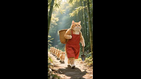 cat cooking