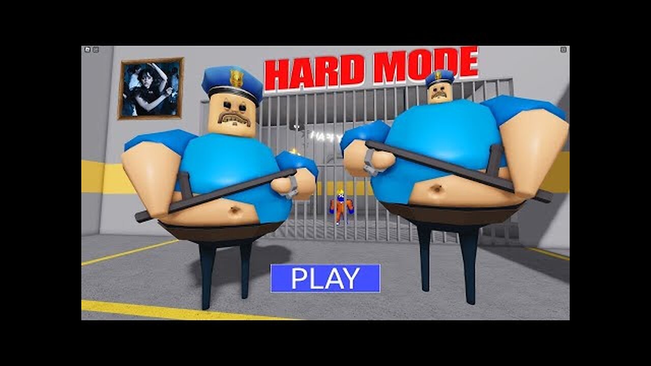 BARRY'S PRISON RUN! Roblox HARD MODE Obby Walkthrough FULL GAME obby