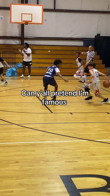 Can y’all pretend I’m famous