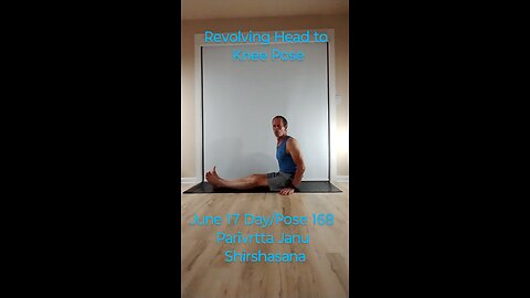 Parivrtta Janu Shirshasana / Revolving Head to Knee Pose