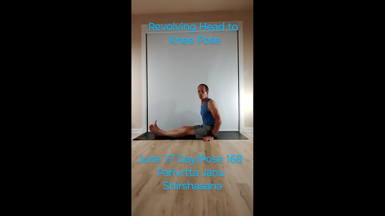 Parivrtta Janu Shirshasana / Revolving Head to Knee Pose