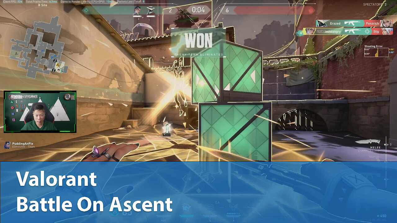 Battle On Ascent | Competitive 3W-0L | Valorant
