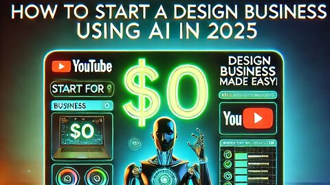 How to Start a Design Business with $0 Using AI in 2025
