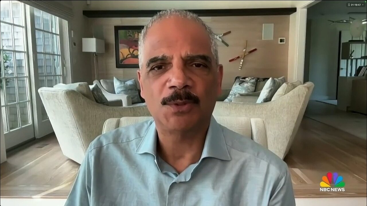 Eric Holder Calls To Reimagine The Executive Branch and Govt