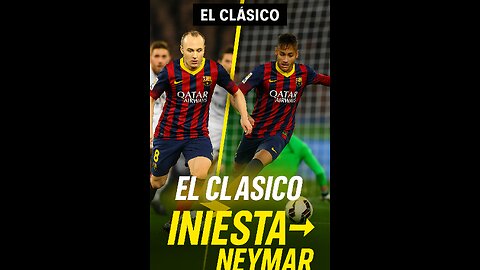 Iniesta’s Through Ball to Neymar | El Clasico Goal vs Real Madrid (20-Second Breakdown)