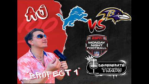 Lions v. Ravens: Monday Night Football Best Bets & Reactions