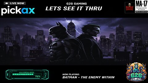 (M+17) Lets See It Thru! Ep. 27 Batman The Enemy Within