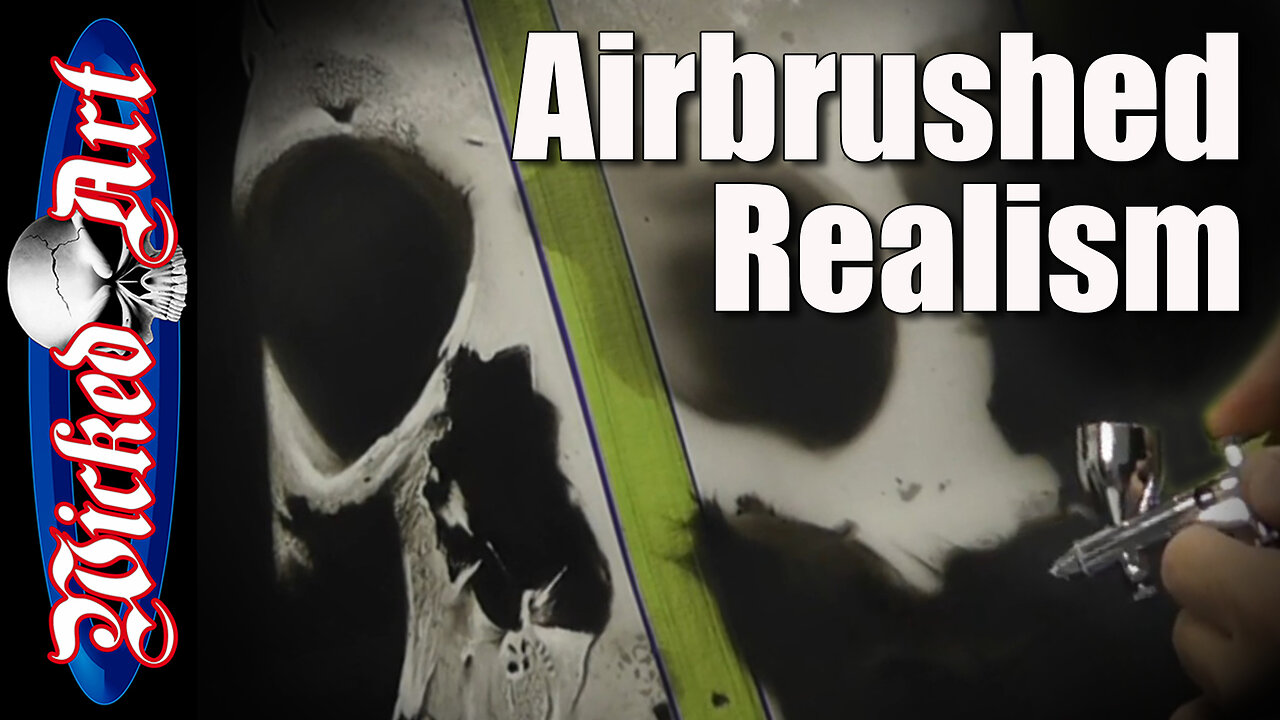 You Won’t Believe This Is Paint | Realistic Skull Airbrush Art