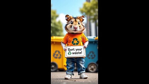 that hamster is a real hero