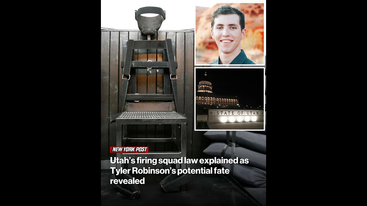 Utah’s firing squad law explained as Tyler Robinson’s potential fate revealed