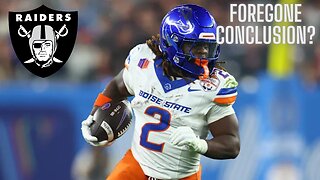 Ashton Jeanty to Raiders sixth overall is a sure thing?