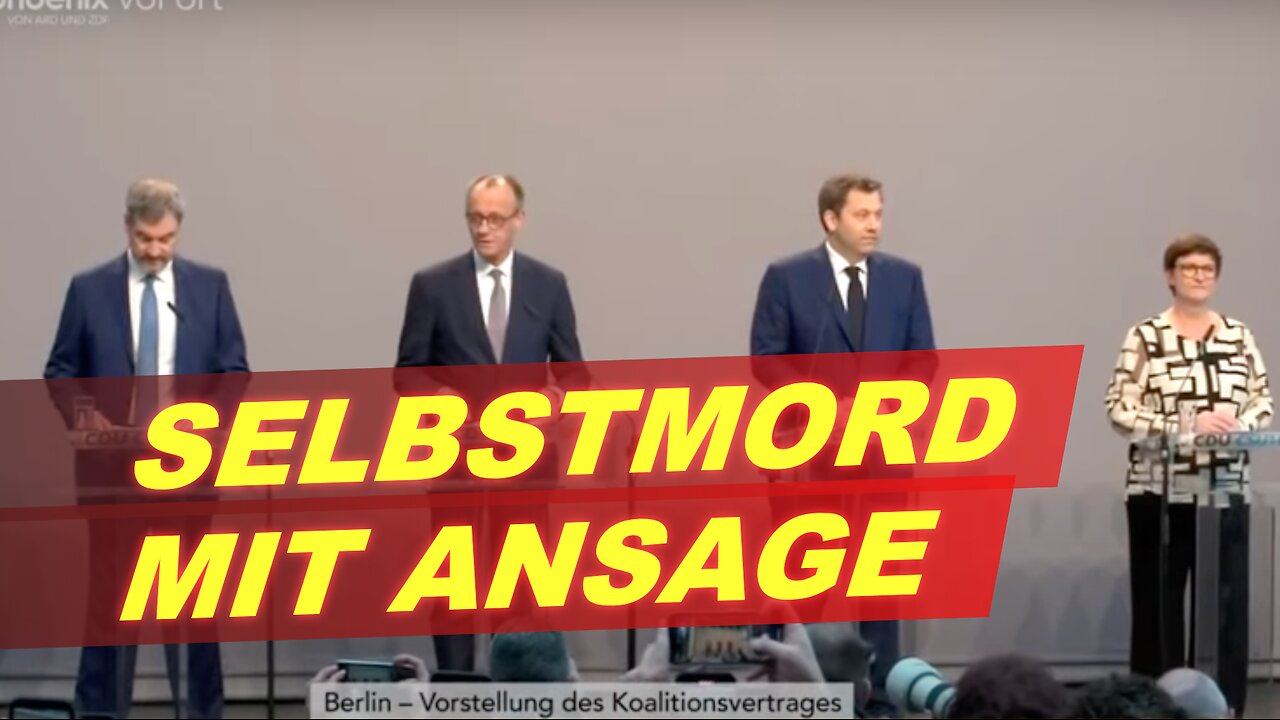 CDU unterschreibt ihr Ende – Koalitionsvertrag macht sie endgültig zu rot-grünem Erfüllungsgehilfen
