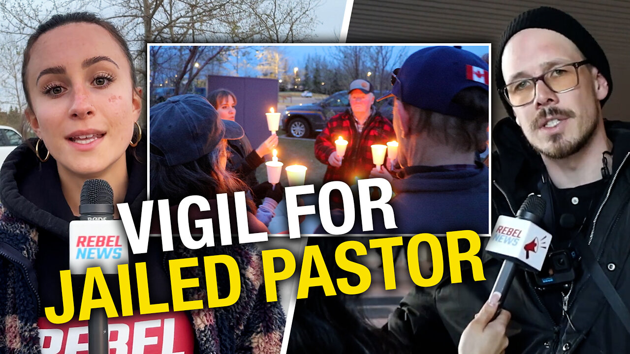 Prayer vigil held after Pastor Derek Reimer arrested over church service at Calgary court
