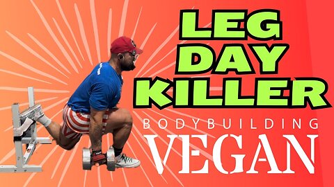 Bulgarian Split Squats | Hardest Leg Movement? How to grow massive glutes