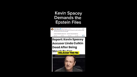 Kevin spacey demands the Epstein files … lol