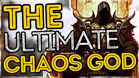 Dark King Prophecy - The Ultimate God Of Chaos | Warhammer 40K Lore