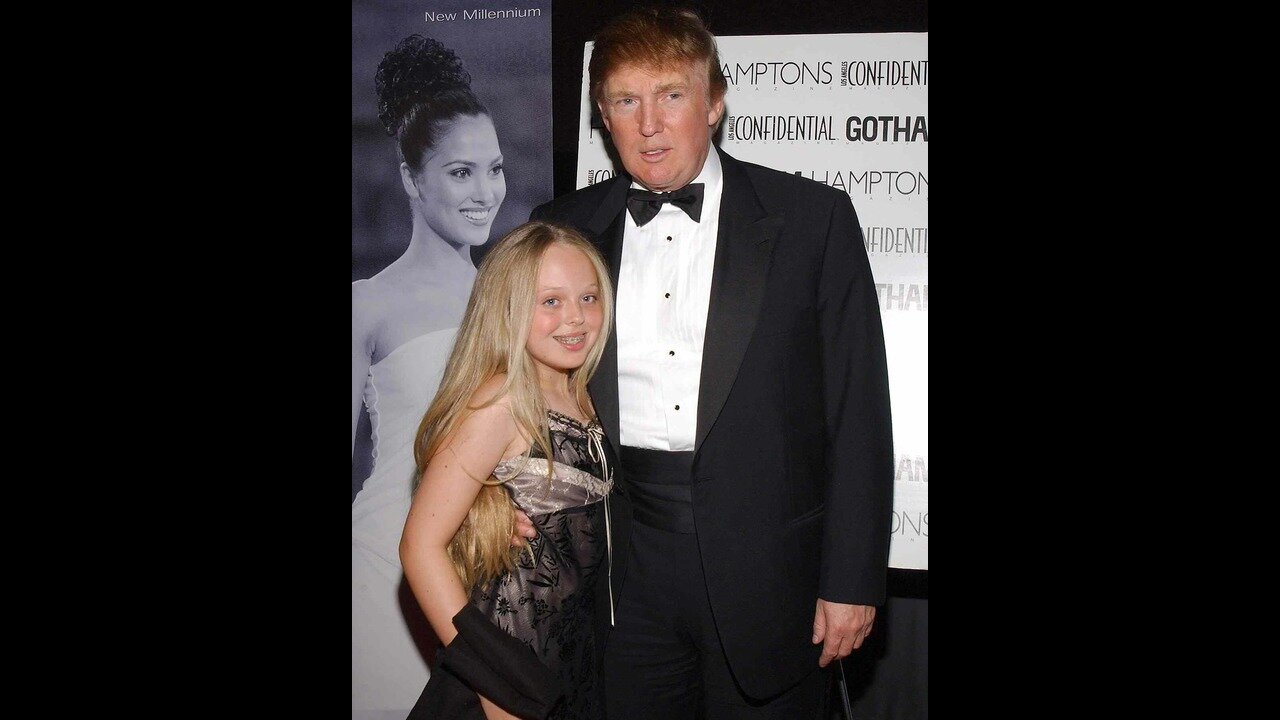 Posts claim photo shows Trump and hot girl