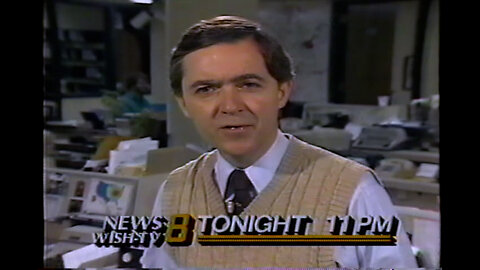 March 9, 1988 - Mike Ahern WISH-TV Newsbreak