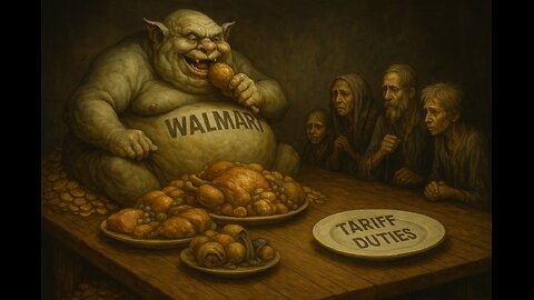 TRUMP VS. WALMART. YOU DON'T EAT THE RICH, THE RICH EAT YOU