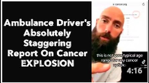 "Staggering Report by Ambulance Driver on Surging Cancer Cases"