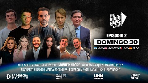 THE RIGHT NEWS SHOW WITH JAVIER NEGRE