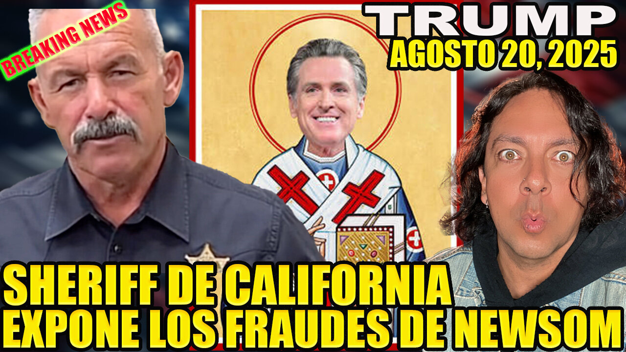 SHERIFF DE CALIFORNIA EXPONE TODOS LOS FRAUDES DE NEWSOM